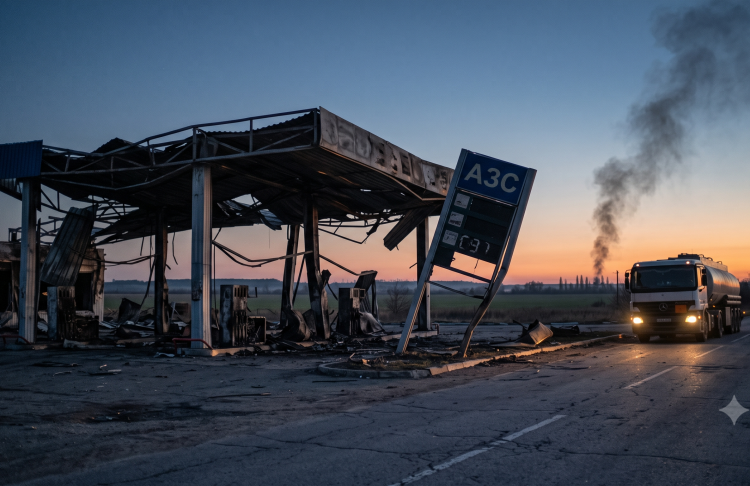 Росія вже знищила понад 160 АЗС в Україні: карта ударів та найбільш постраждалі області