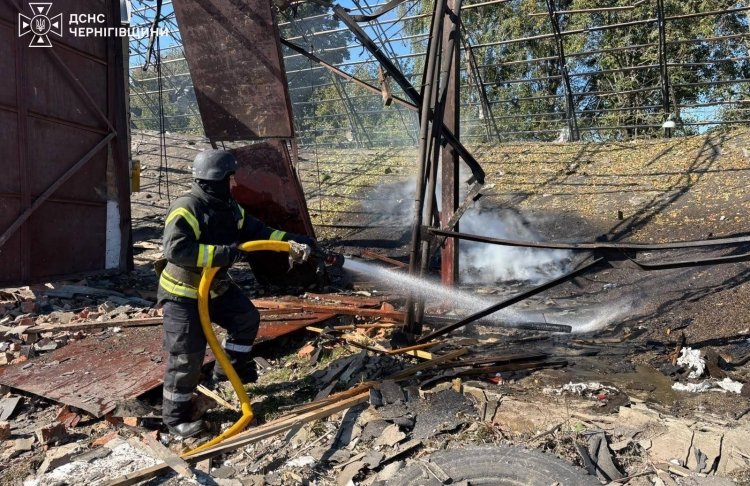 РФ атакувала агропідприємство на Чернігівщині: знищено 200 тонн зерна